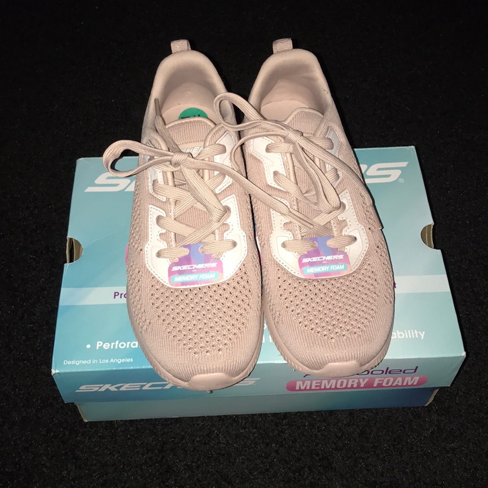 New women’s Skechers with Air-Cooled memory foam.